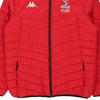 Vintage red Youth Sports Trust Kappa Puffer - mens x-large