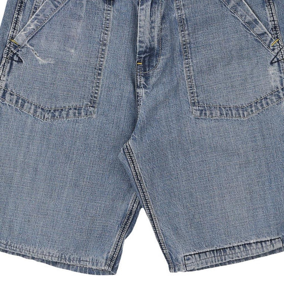 Vintage blue Matt Davis Denim Shorts - mens 32" waist