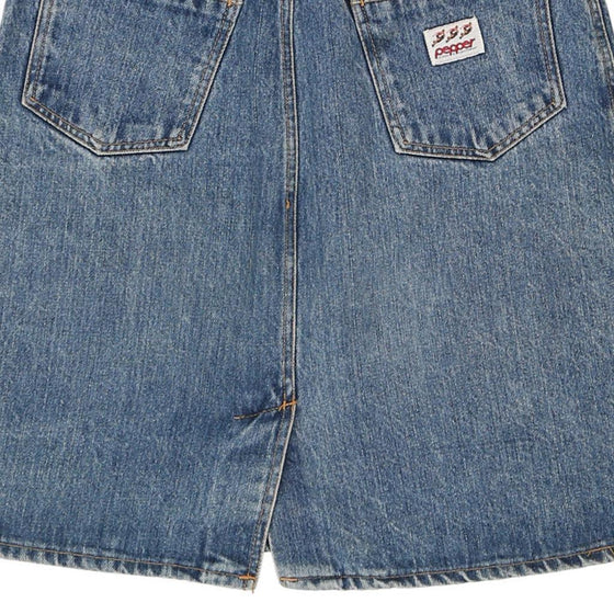 Vintage blue Pepper Denim Skirt - womens 26" waist