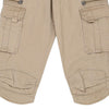 Pre-Loved beige Sisley Cargo Shorts - womens 27" waist