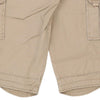 Pre-Loved beige Sisley Cargo Shorts - womens 27" waist