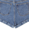 Vintage blue Aili Artisan Denim Shorts - womens 36" waist