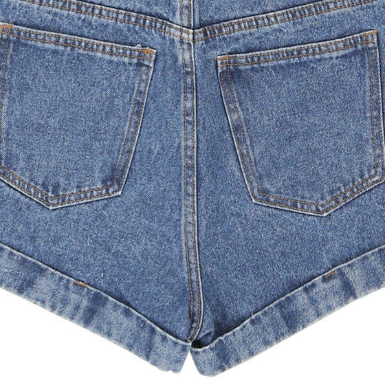 Vintage blue Aili Artisan Denim Shorts - womens 36" waist