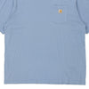 Pre-Loved blue Carhartt T-Shirt - mens x-large