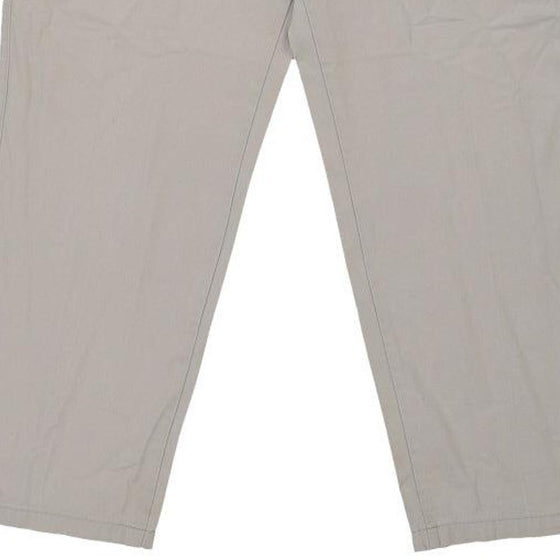 Vintage grey Lee Trousers - mens 35" waist