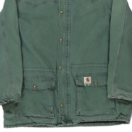 Vintage green Carhartt Jacket - mens xxxx-large