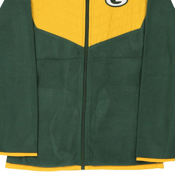 Vintage green Age 14 Green Bay Packers Nfl Team Apparel Fleece Jacket - boys x-large