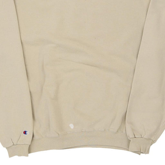 Vintage beige Champion Sweatshirt - mens medium