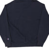 Vintage navy Champion Hoodie - mens x-large