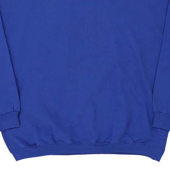 Vintage blue Hanes Sweatshirt - mens x-large