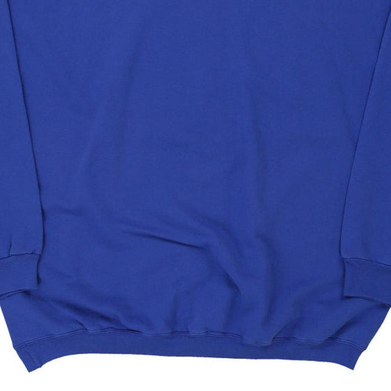 Vintage blue Hanes Sweatshirt - mens x-large