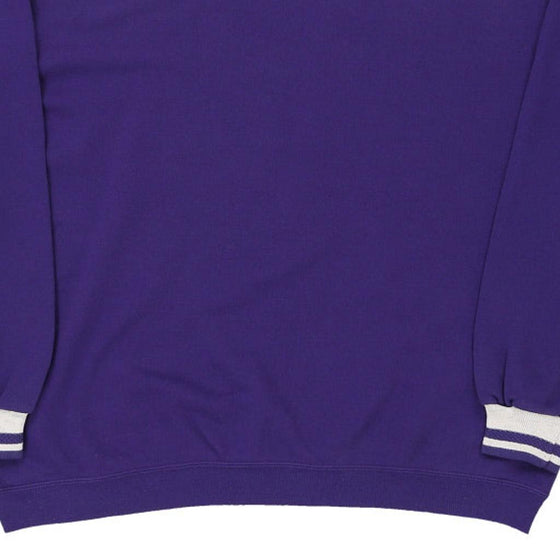 Vintage purple Made in USA With An Attitude Sweatshirt - womens large