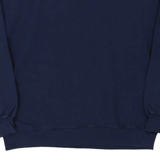 Vintage navy Hanes Sweatshirt - mens large