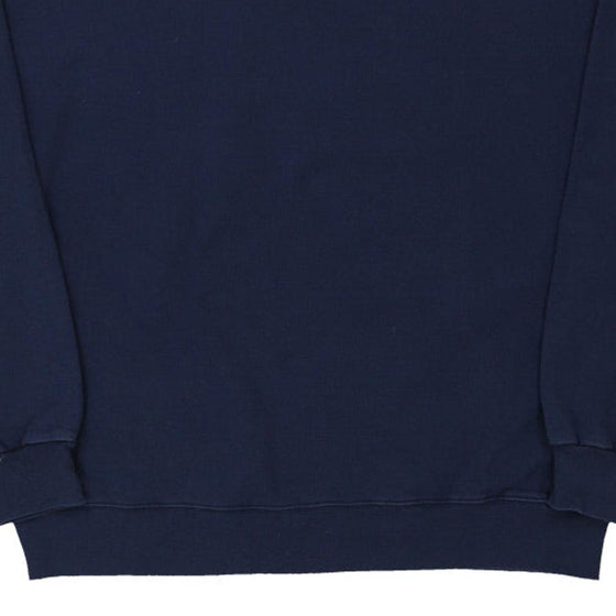 Vintage navy Hanes Sweatshirt - mens large