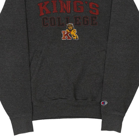 Vintage grey Kings College Ralph Lauren 1/4 Zip - mens small