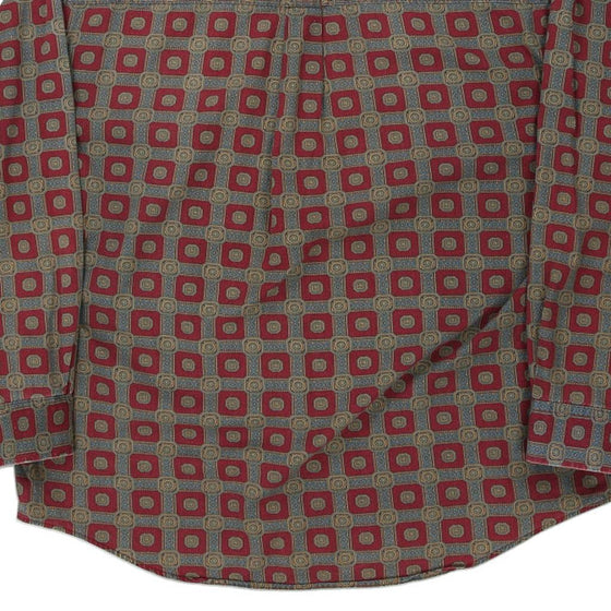 Vintage multicoloured Natural Issue Patterned Shirt - mens large