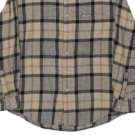 Vintage beige Chaps Ralph Lauren Flannel Shirt - mens large