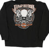 Vintage black Harley Davidson Hoodie - mens x-large