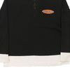 Vintage black Harley Davidson 1/4 Zip - womens large