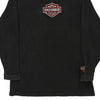 Vintage black Harley Davidson Long Sleeve T-Shirt - womens large