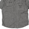 Vintage grey Harley Davidson Short Sleeve Shirt - mens x-large