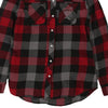 Vintage red Harley Davidson Flannel Shirt - womens large