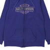 Vintage purple El Paso, TX Harley Davidson Hoodie - womens large