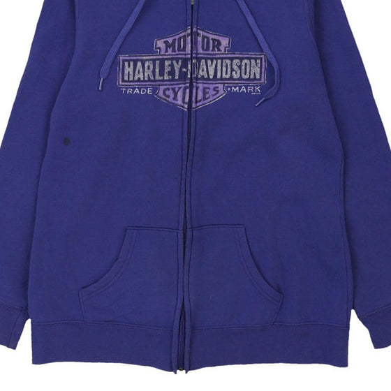 Vintage purple El Paso, TX Harley Davidson Hoodie - womens large