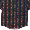 Vintage multicoloured Links Patterned Shirt - mens large