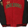 Vintage red Underdogs Dgk Baseball Jacket - mens large