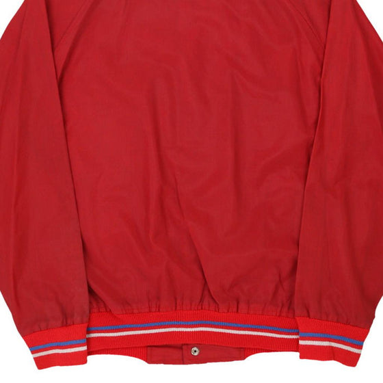 Vintage red Van Heusen Baseball Jacket - mens medium