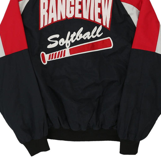 Vintage navy Made in USA. Rangeview Softball Holloway Jacket - mens x-large