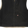 Vintage black Dickies Gilet - mens xx-large