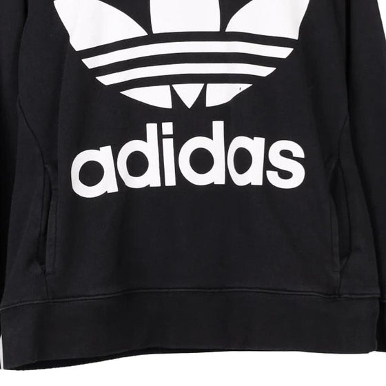 Vintage black Adidas Hoodie - womens medium