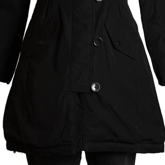 Vintage black Moncler Coat - womens medium