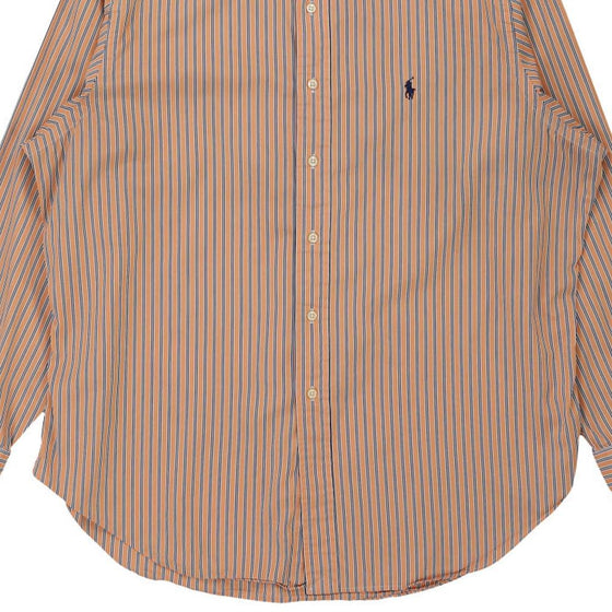 Vintage orange Classic Fit Ralph Lauren Shirt - mens x-large