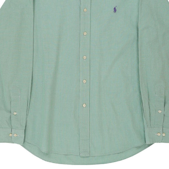 Vintage green Custom Fit Ralph Lauren Shirt - mens x-large