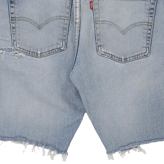 Vintage blue 510 Levis Denim Shorts - mens 30" waist