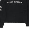 Vintage black Harley Davidson Zip Up - womens medium