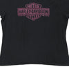 Vintage black Milwaukee, WI Halrey Davidson Museum T-Shirt - womens large