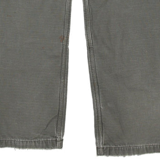 Vintage grey Carhartt Cargo Trousers - mens 34" waist