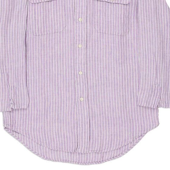 Vintage purple Custom Fit Ralph Lauren Shirt - mens small