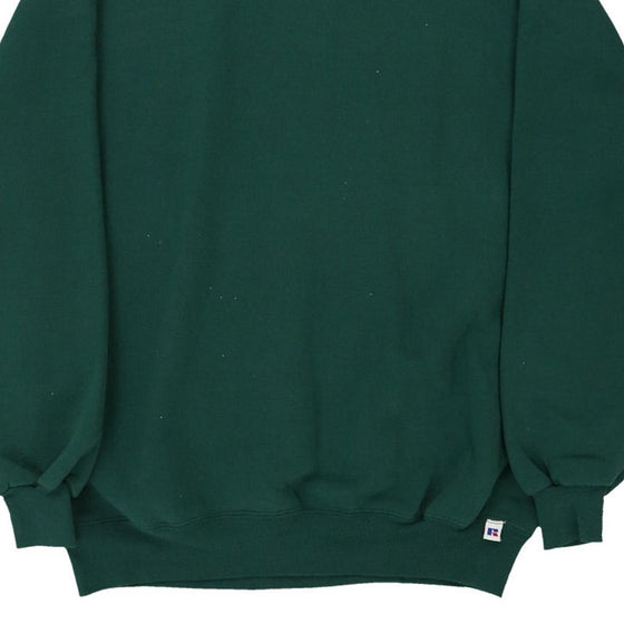 Vintage green Made in U.S.A. Russell Athletic Sweatshirt - mens x-large