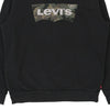 Vintage black Levis Sweatshirt - mens medium