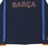 Vintage navy FC Barcelona Nike Zip Up - mens x-large