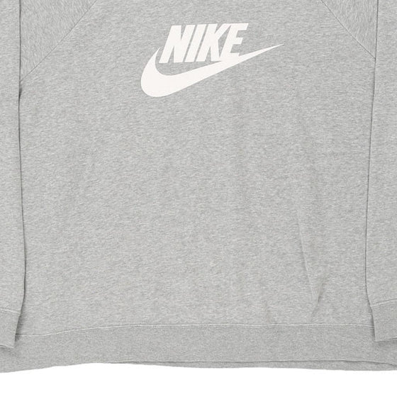 Vintage grey Nike Sweatshirt - mens xx-large