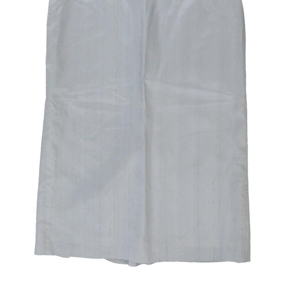 Gianfranco Ferre Midi Skirt - 29W UK 10 Blue Acetate