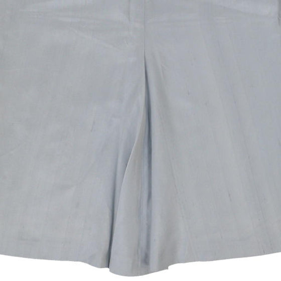 Gianfranco Ferre Midi Skirt - 29W UK 10 Blue Acetate