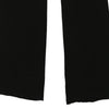 Versace Jeans Couture Wide Leg Trousers - 28W UK 8 Black Silk