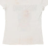 Age 8-10 Moschino Graphic T-Shirt - Small White Cotton